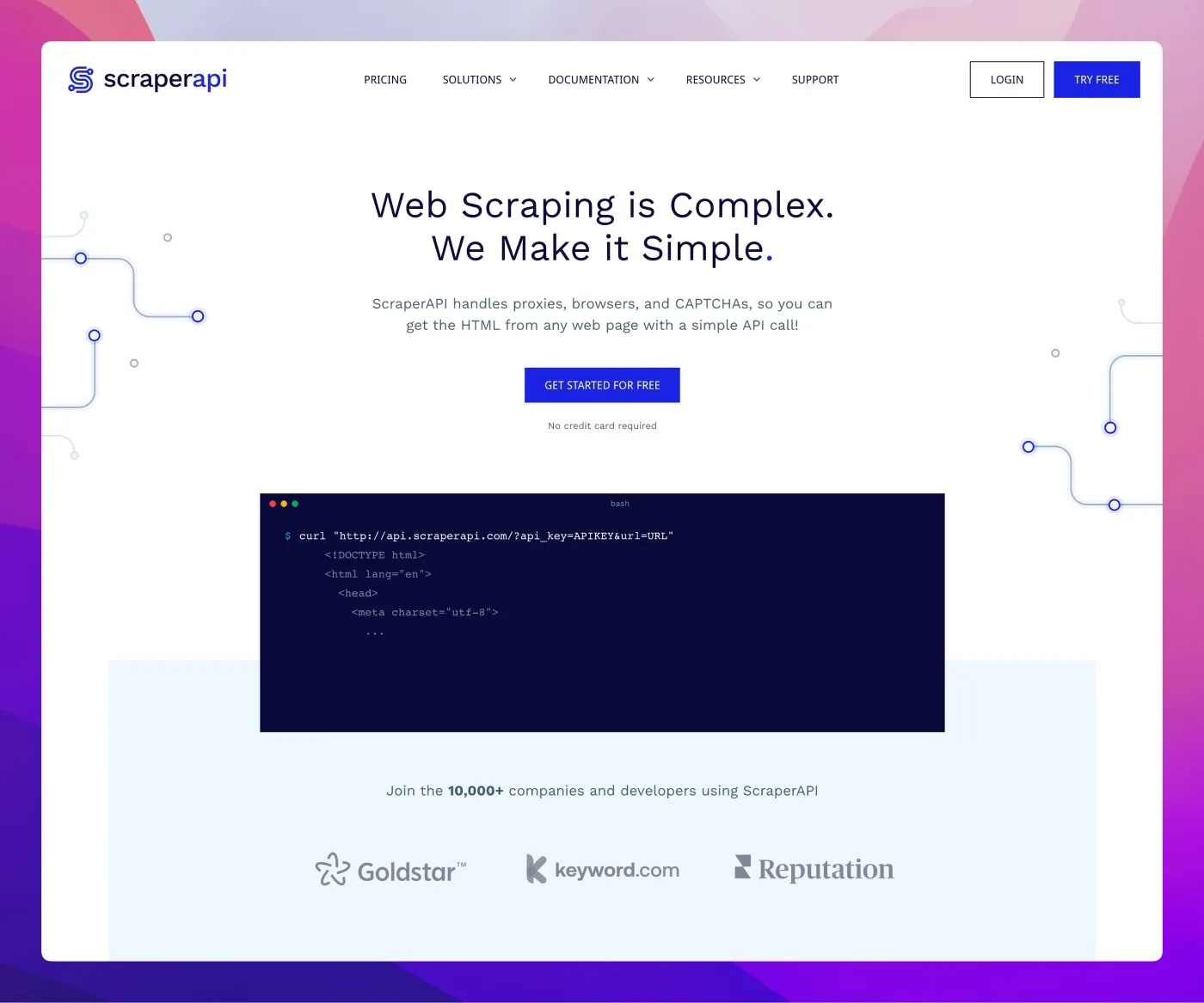 ScraperAPI