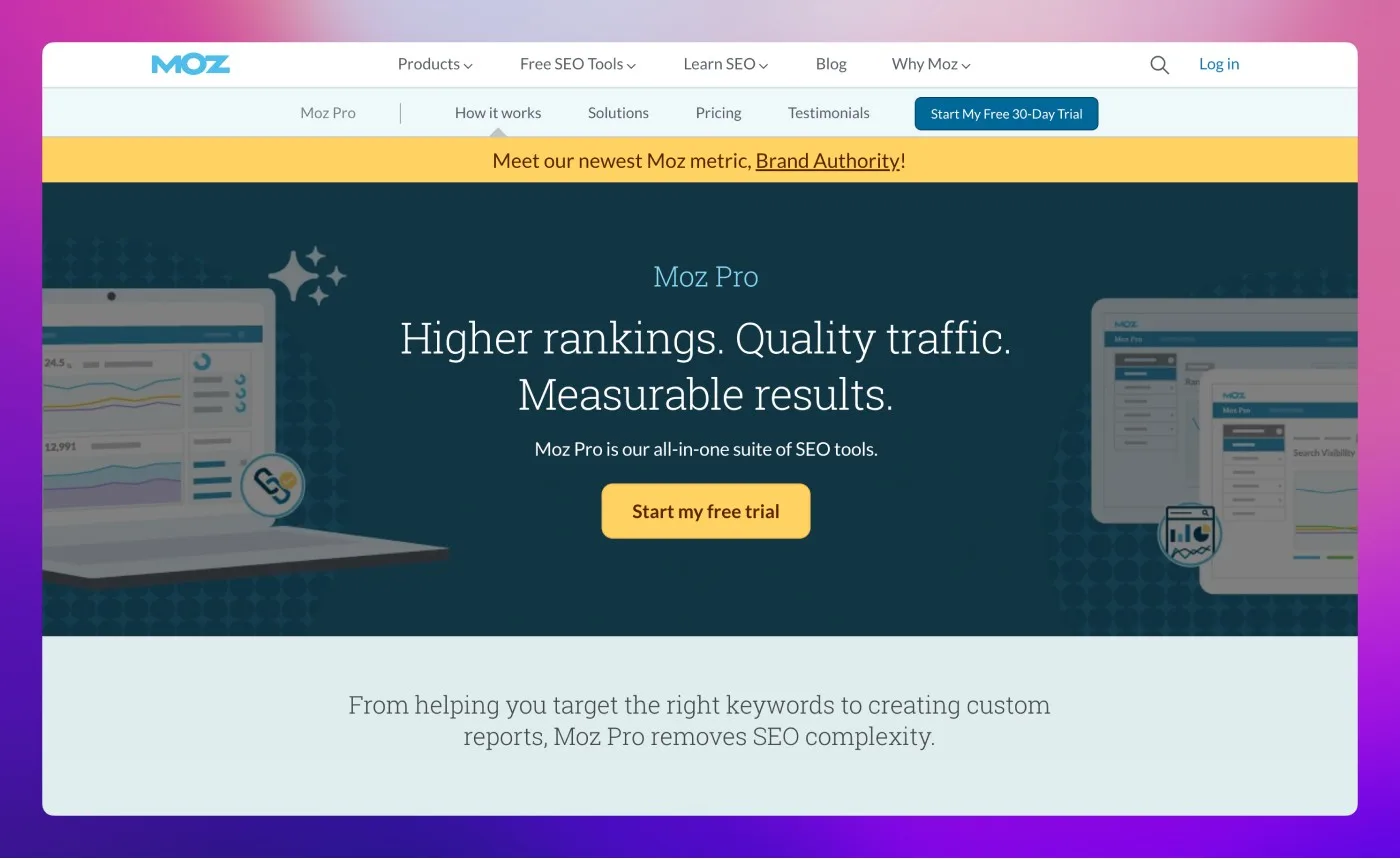 Moz Pro