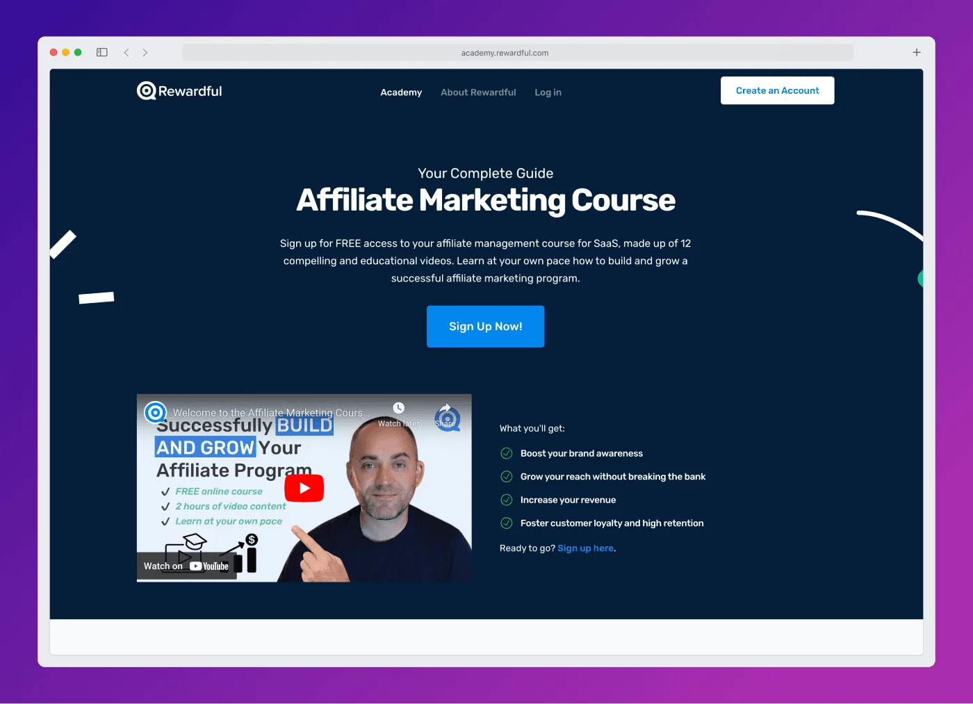 Affiliate Marketing Course